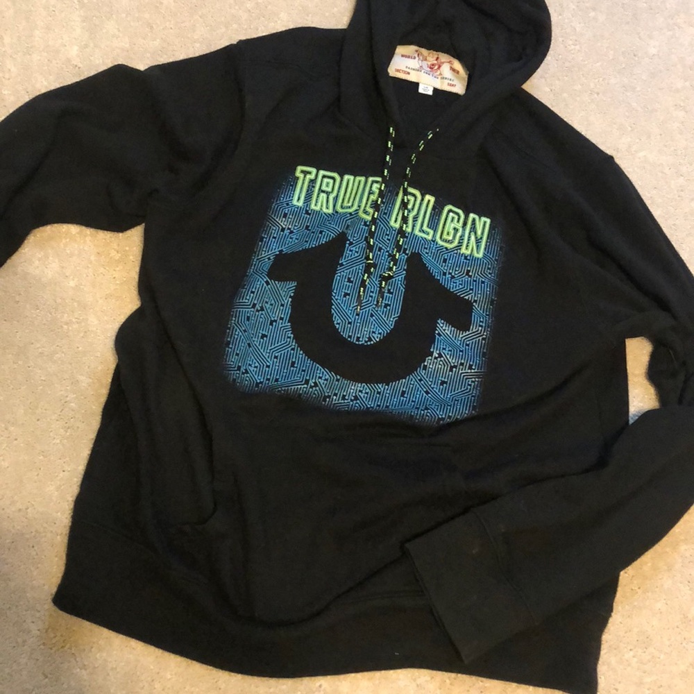 True religion hoodie size large